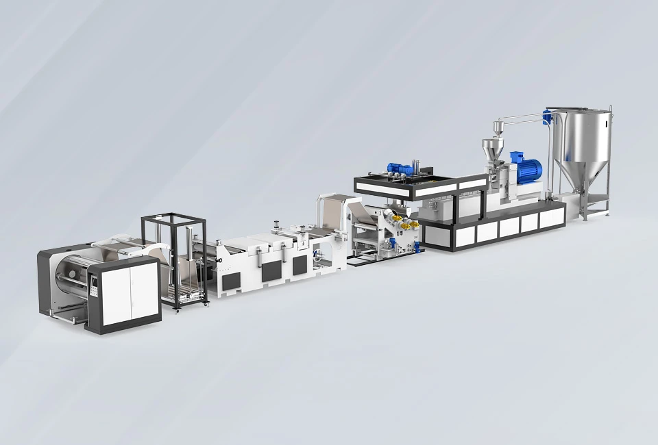 PET single screw plastic sheet extruder production line.jpg