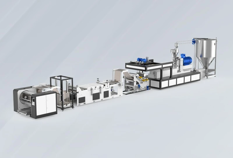 PET single screw plastic sheet extruder production line.jpg PET single screw plastic sheet extruder production line.jpg