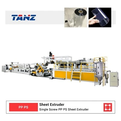Single Screw Plastic Extrusion Production Line Machine