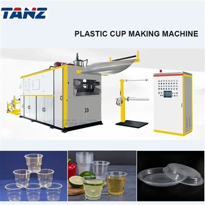 Hydraulic Plastic Disposable Cup Lid Bowl Thermoforming Making Machine