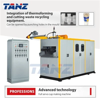 Hydraulic Cup Making Machine Servo Stretch Disposable Plastic Water Cup Cup Making Machine Cup Making Machine