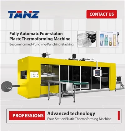 Plastic Vacuum Forming Suction Blister Molding Machine