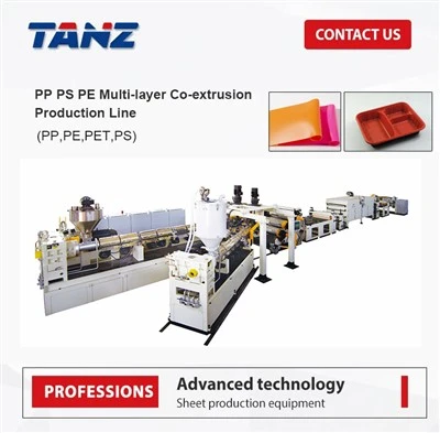 PP PS PE Multi-layer Co-extrusion Production Line