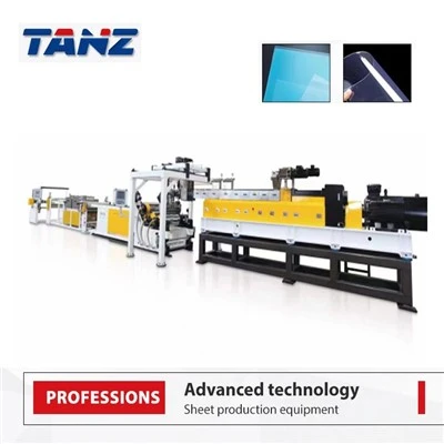 Twin Screw Non Drying Exhaust Type PET Sheet Extrusion Production Line
